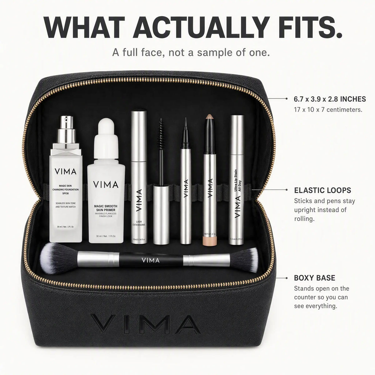 Makeup travel bag